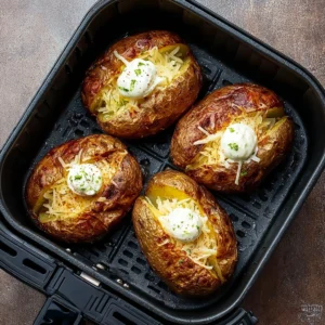 Best-Ever Air Fryer Baked Potatoes (Crispy & Fluffy)