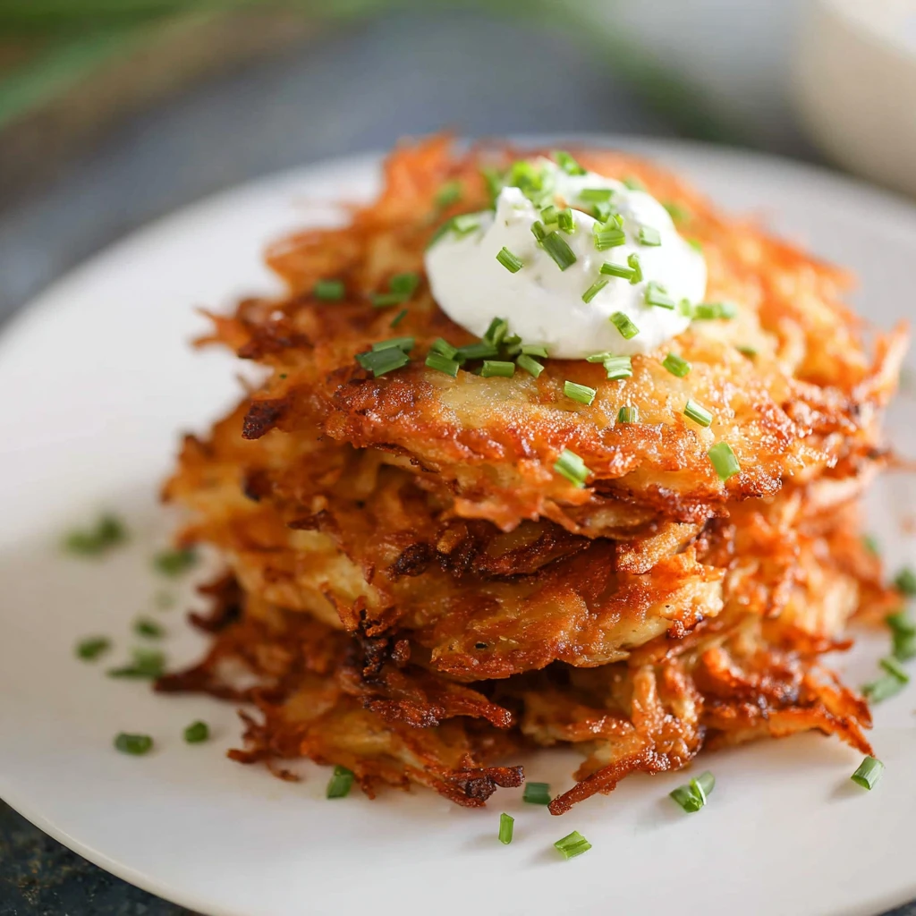 Cheesy Potato Pancakes
