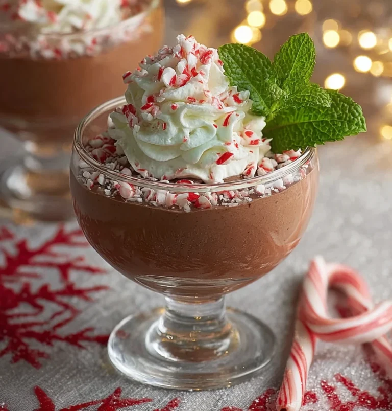 Chocolate Peppermint Mousse