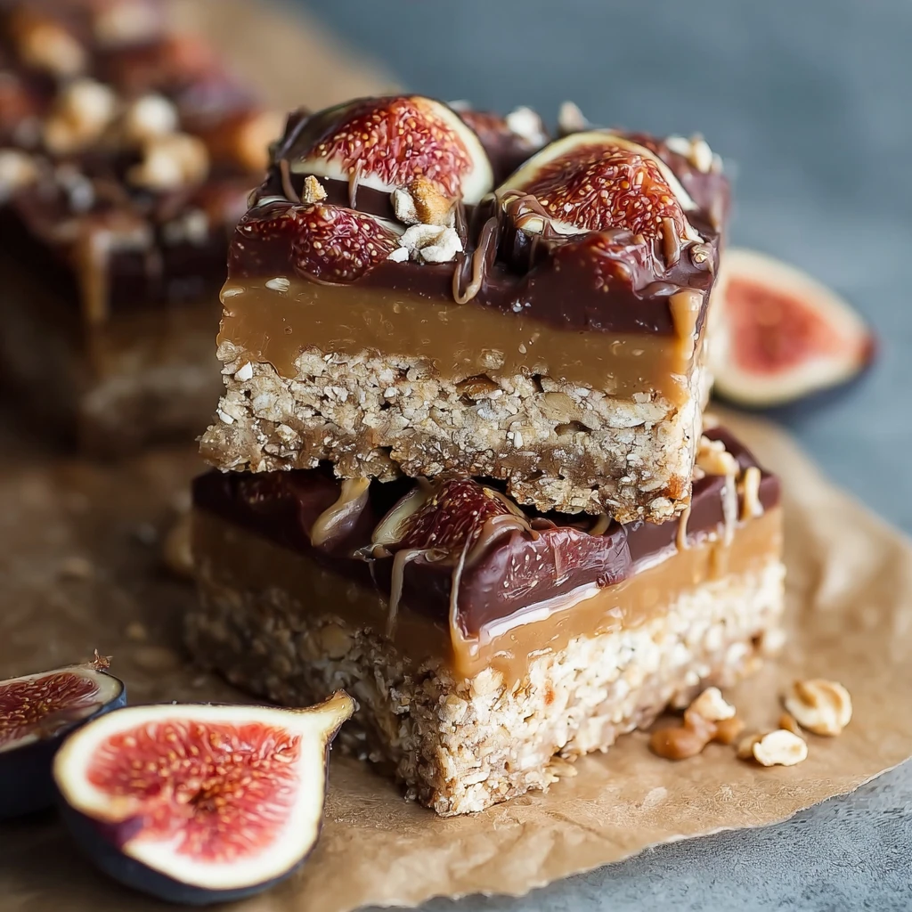 Delicious Tahini Fig Bars Healthy Snack Boost