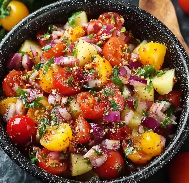 Delicious Turkish Potato Salad Zesty Sumac Twist