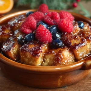 Easy French Toast Casserole Overnight Bake Recipe for Cozy Mornings