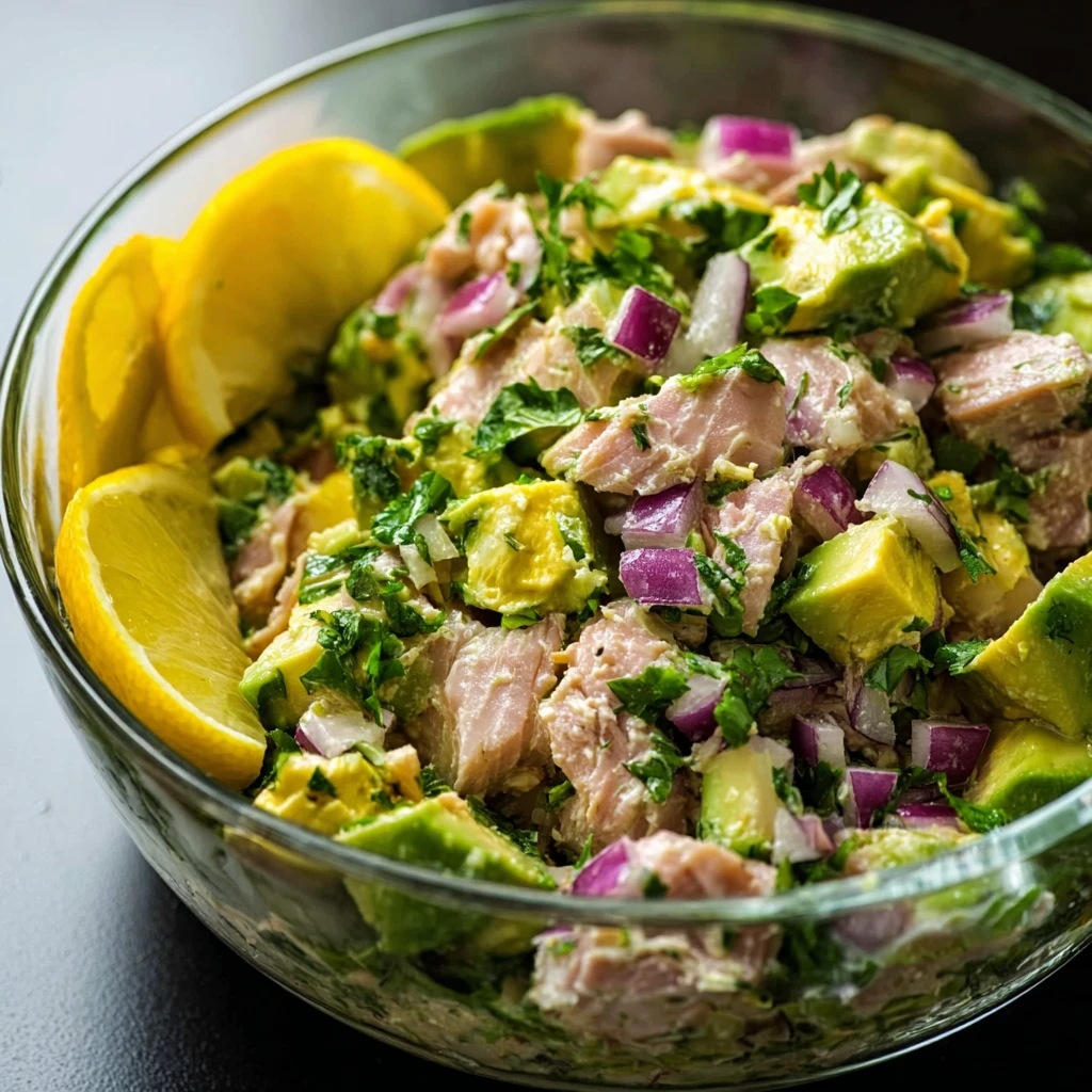 Elevate Lunch This Creamy Avocado Tuna Salad Delight
