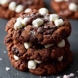 Hot Chocolate Cookies