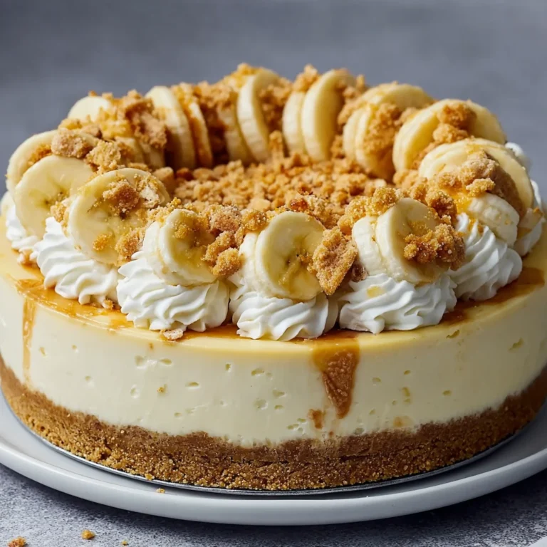 No-Bake Banana Pudding Cheesecake Nobake Banana Pudding Cheesecake Creamy