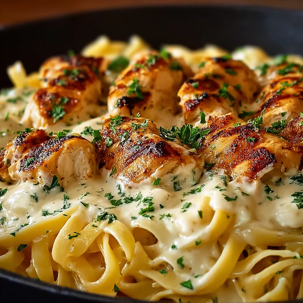 Onepan Chicken Buttered Noodles