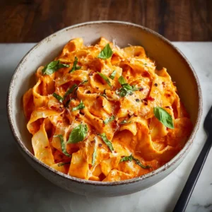 Quick Spicy Vodka Pasta