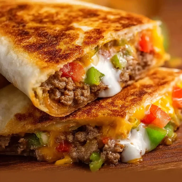 Weight Watchers Cheeseburger Crunch Wrap