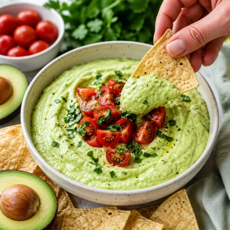 Avocado Cottage Cheese Dip