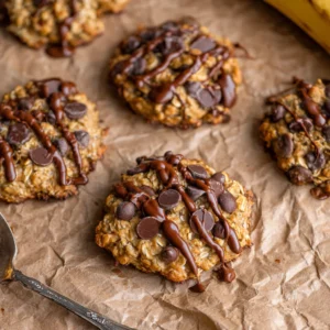Banana Oatmeal Cookies (Only 3 Ingredients!)