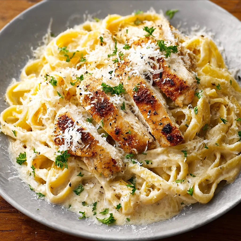 Classic Chicken Alfredo
