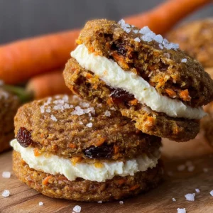 Cozy Carrot Cake Sandwich Cookies Recipe with Easy Brown Butter Filling