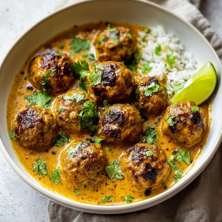 Creamy Coconut Curry Meatballs Cozy Family Dinners