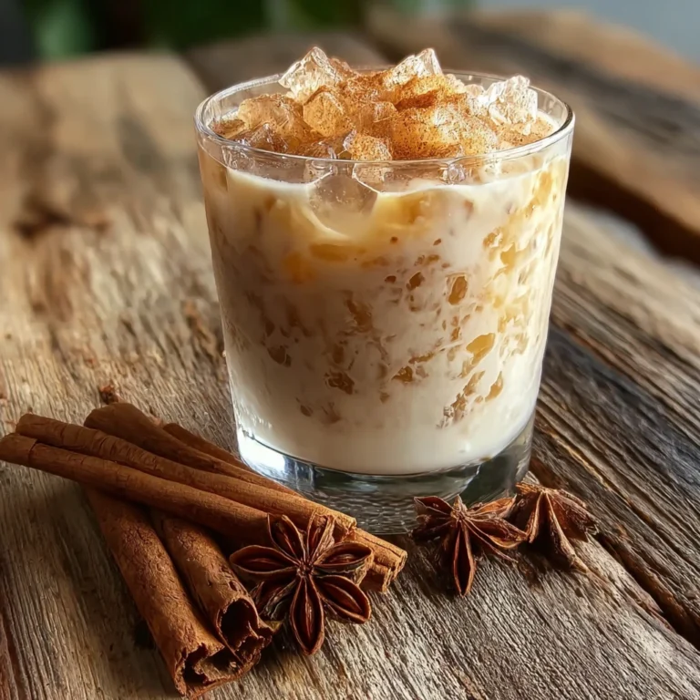 Creamy Homemade Horchata Recipe Cinnamon Vanilla Drink Home