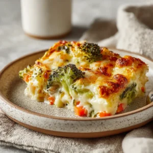 Delicious Cheesy Vegetable Bake Recipe for a Cozy Dinner