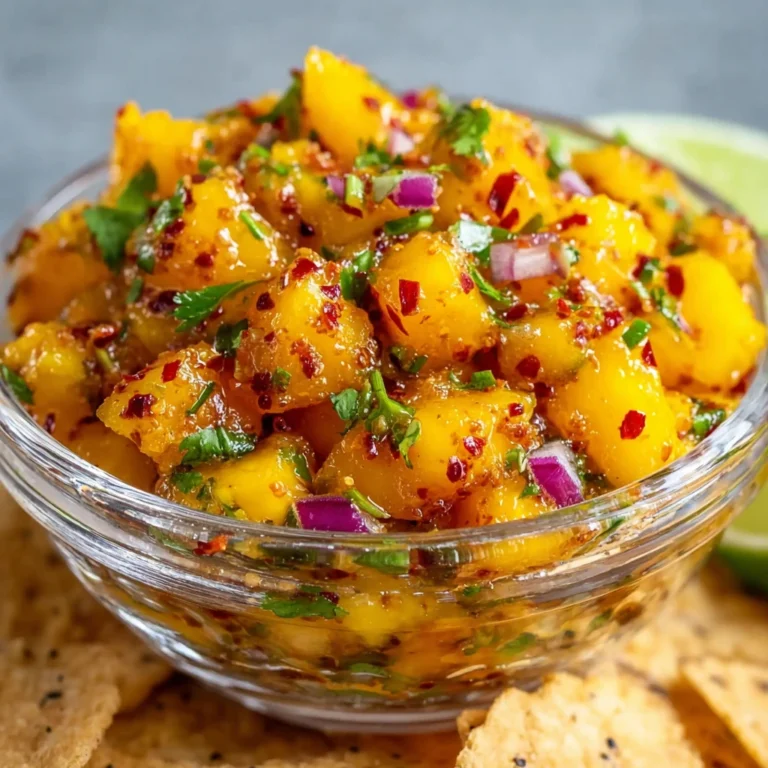Flavorful Mango Habanero Salsa Fresca Recipe Homemade Dipping