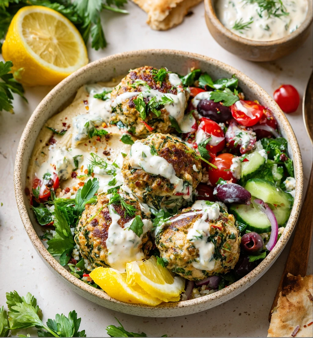 Greek Turkey Meatballs