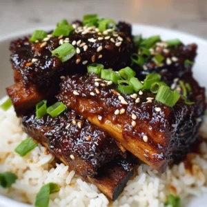 Melt-in-Your-Mouth Asian Beef Short Ribs (Easy Slow Cooker Recipe)