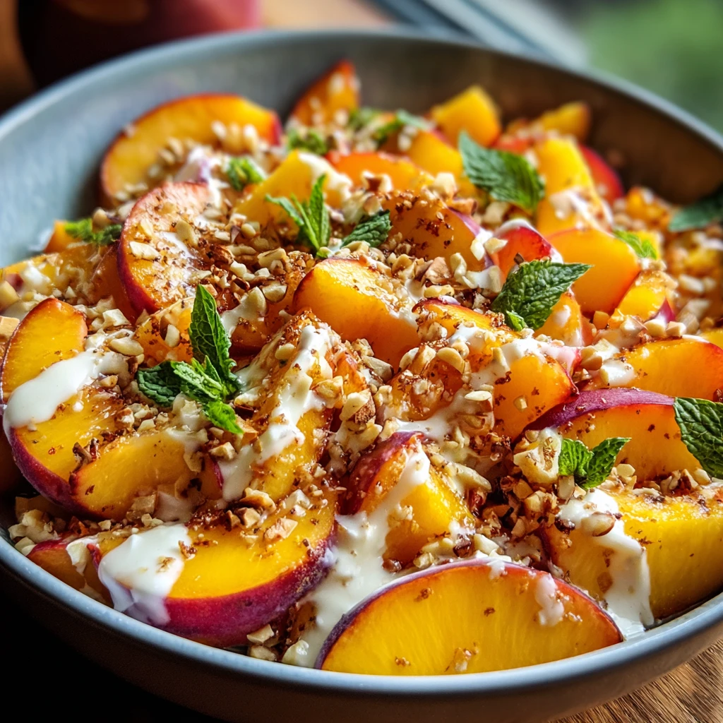 Millionaire Peach Salad