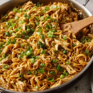 Peanut Noodles with Shredded Chicken