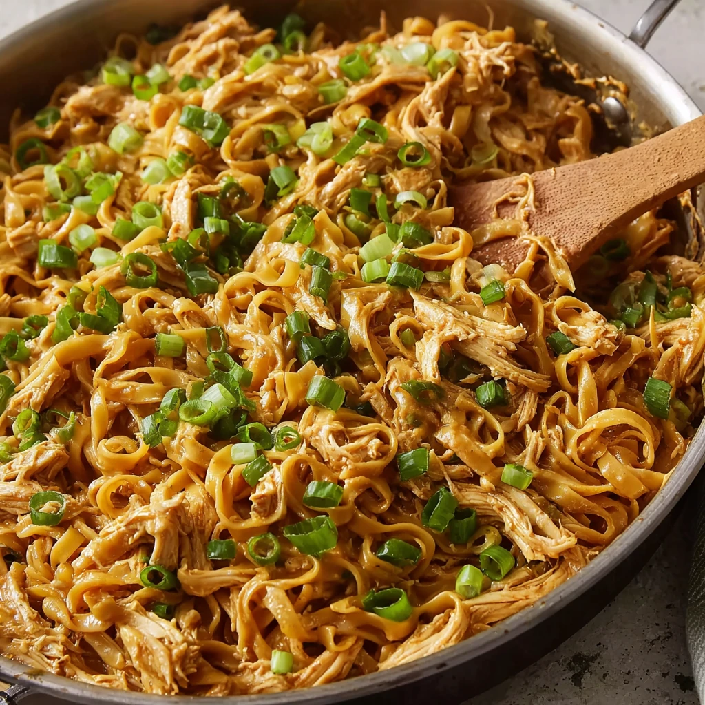 Peanut Noodles Shredded Chicken