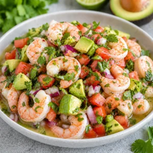 Shrimp and Avocado Salad
