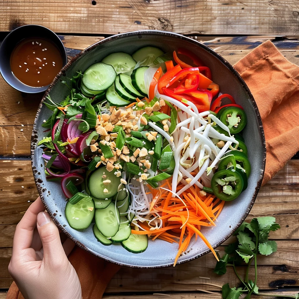 Spring Roll Salad
