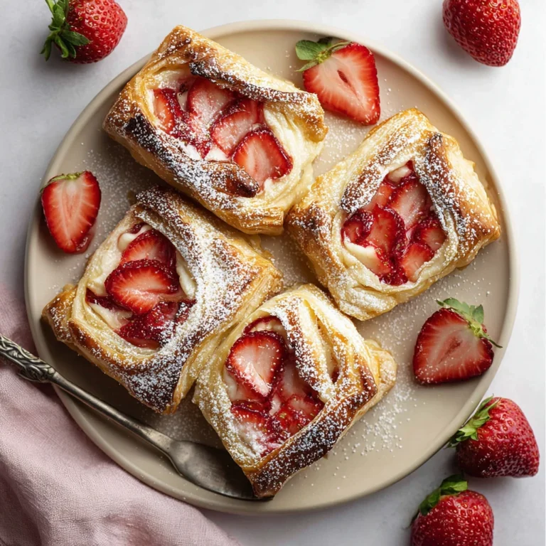 Strawberry Cream Cheese Danish