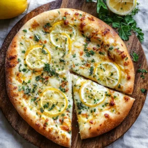 Zesty Lemon Pizza Recipe That Will Brighten Your Summer Nights