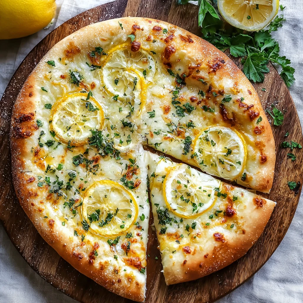 Zesty Lemon Pizza Recipe That Will Brighten Your