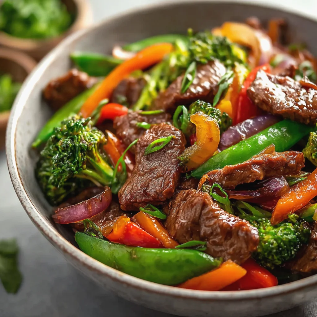 beef stir fry