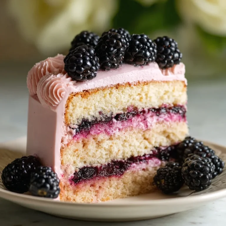 Blackberry Lavender Cake