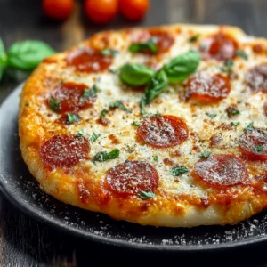 Cottage Cheese Pizza Bake — Healthy High-Protein Dinner Idea