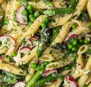 Creamy Asparagus Pasta Salad