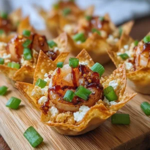 Crispy Shrimp Wonton Cups — Easy Protein-Packed Party Appetizer