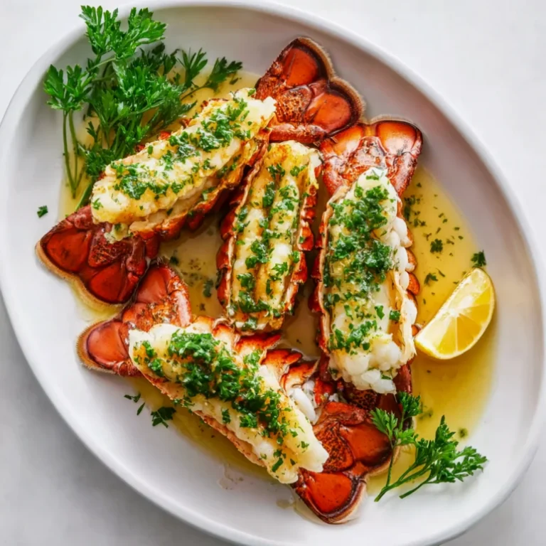 Garlic butter lobster tails