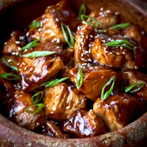 High Protein Crockpot Sesame Chicken – Easy Healthy Slow Cooker Dinner Recipe