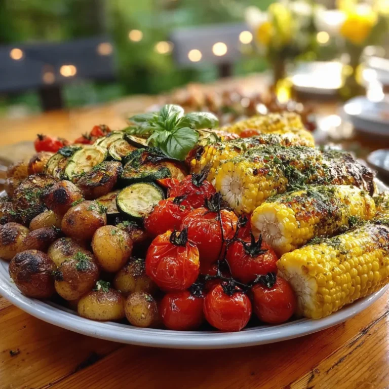High Protein Fresh End-of-Summer Dinner