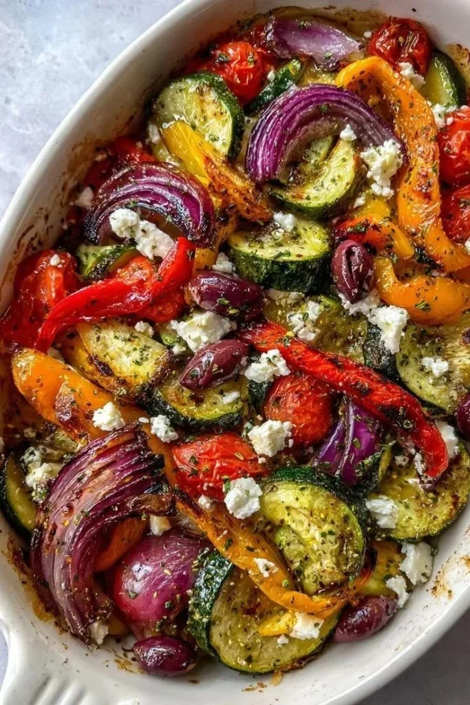One-Pan Greek Vegetables