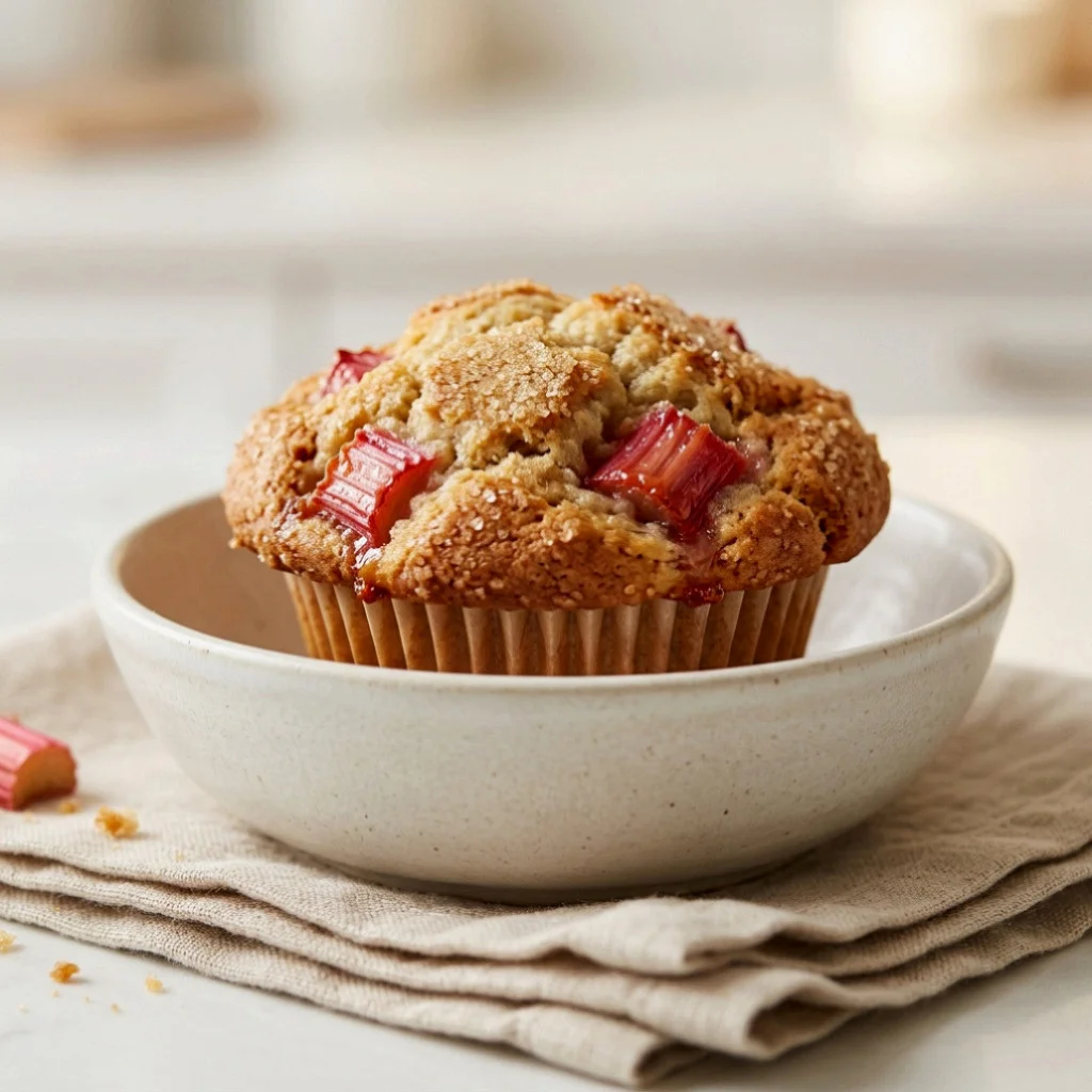 Rhubarb Muffins Recipe