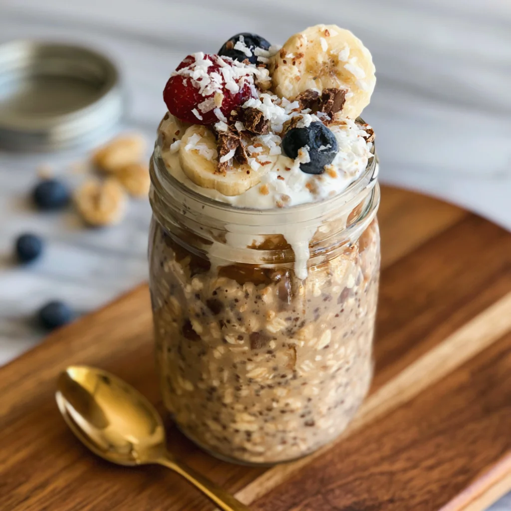 high-protein overnight oats
