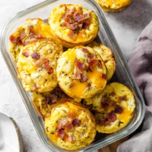 High Protein Cottage Cheese Egg Bites