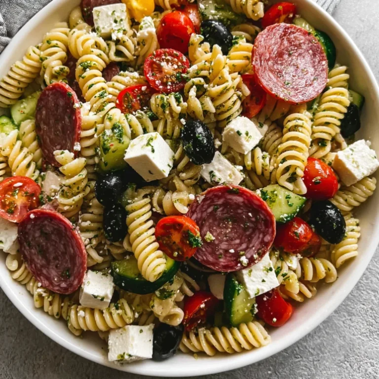 High-Protein Italian Pasta Salad