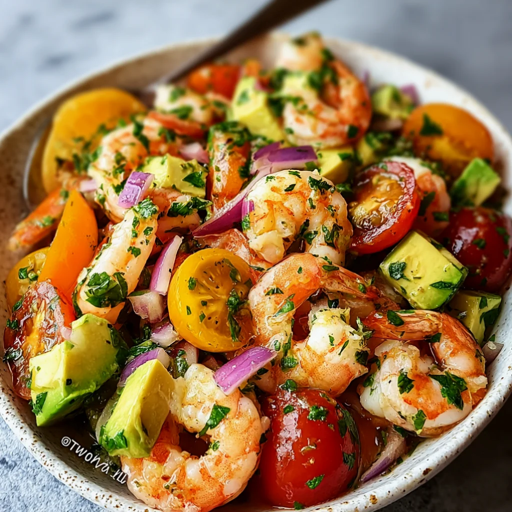 Mediterranean Shrimp Salad