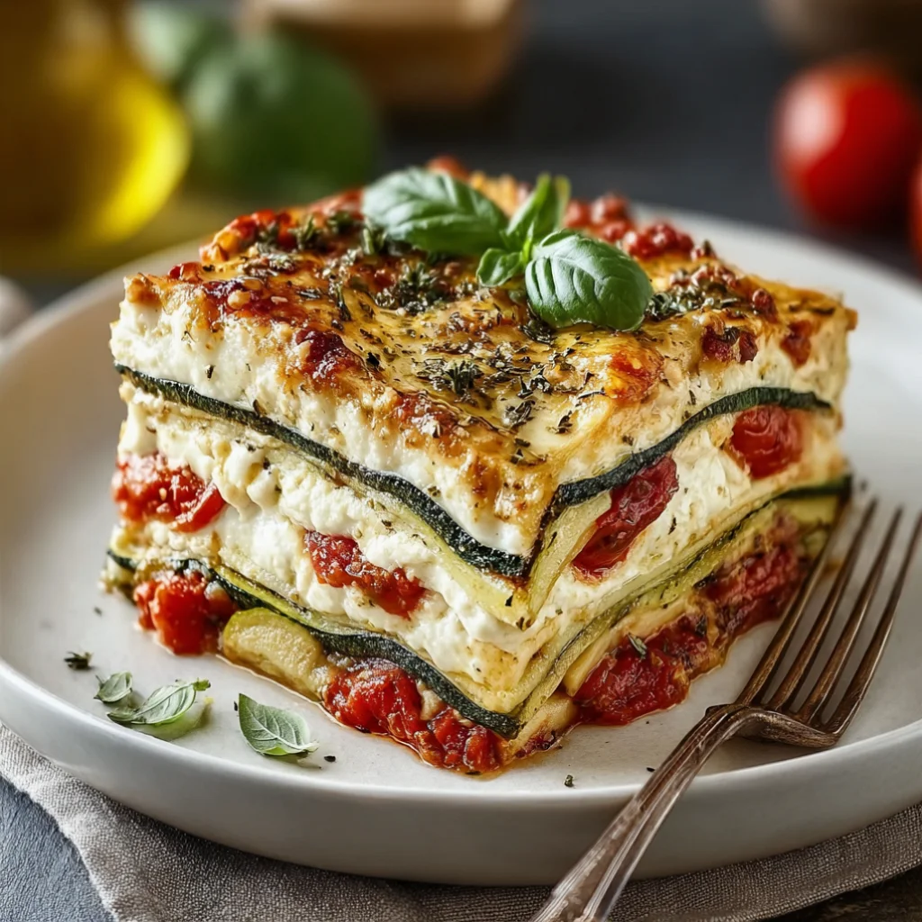 Mediterranean Vegetable Lasagna